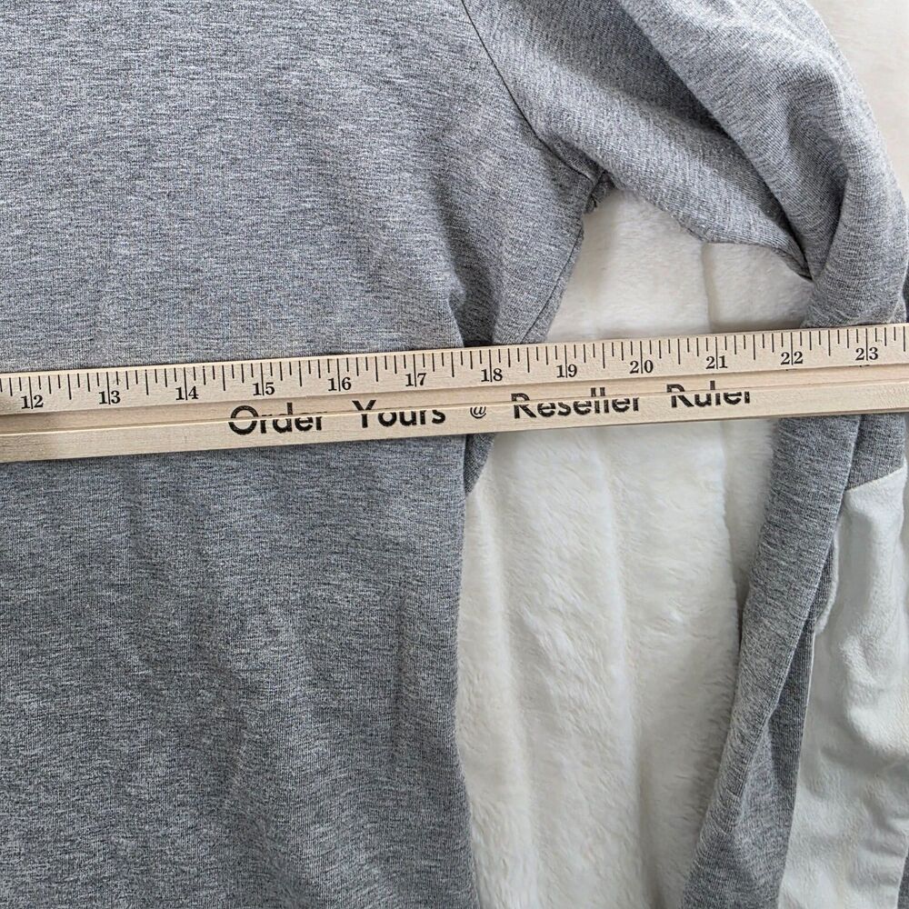State & Liberty Pullover Men's Gray and White Sweater Performance Size M *flaws* - Picture 10 of 12